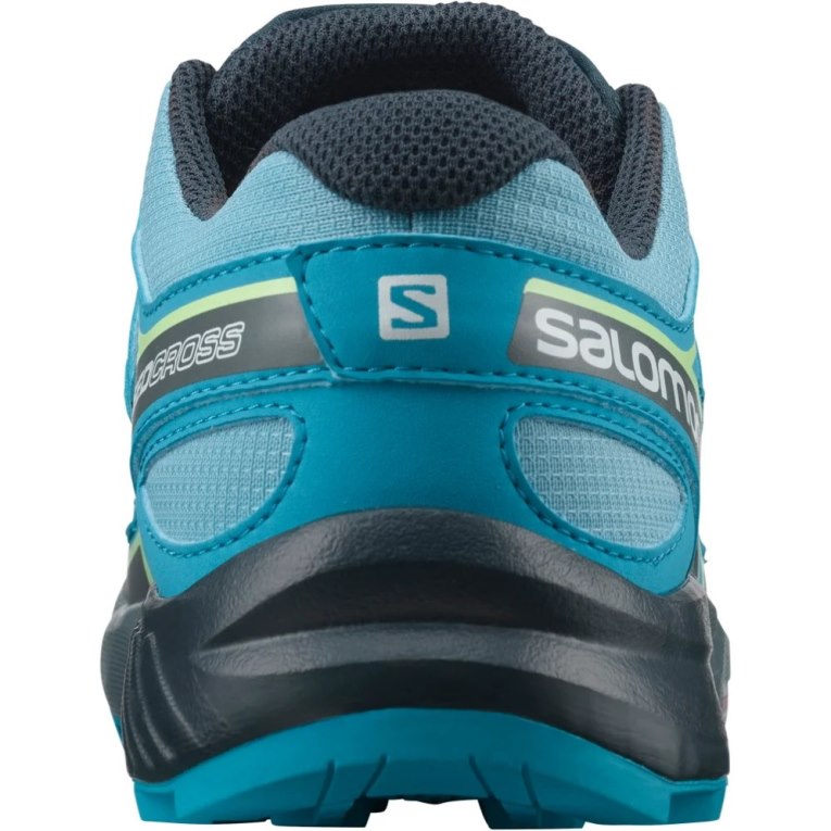 Turquoise Salomon Speedcross Kids' Hiking Shoes | IE UF3809